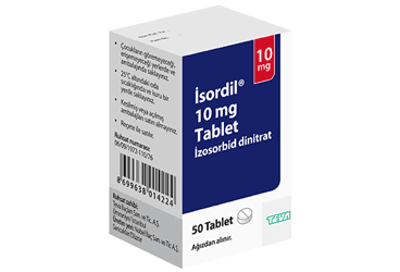 ISORDIL 10 MG 50 TABLET İlaç Görseli