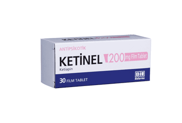 KETINEL 200 MG 30 FILM TABLET İlaç Görseli
