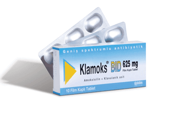 KLAMOKS 625 MG 10 FILM TABLET İlaç Görseli