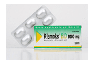 KLAMOKS BID 1 GR 10 TABLET İlaç Görseli