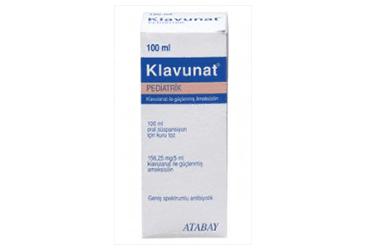 KLAVUNAT 156,25 MG 100 ML SUSPANSIYON İlaç Görseli