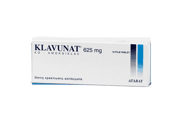 KLAVUNAT 625 MG 10 TABLET İlaç Görseli