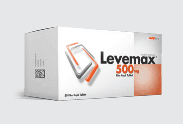LEVEMAX 500 MG 50 FILM TABLET İlaç Görseli
