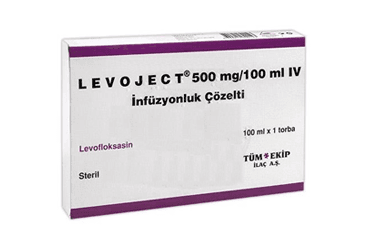LEVOJECT 500 MG/100 ML IV INFUZYON COZELTI 1 TORBA İlaç Görseli