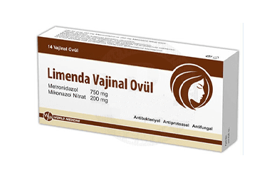 LIMENDA 14 VAJINAL OVUL İlaç Görseli