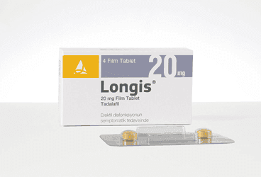 LONGIS 20 MG FILM KAPLI TABLET (4 TABLET) İlaç Görseli