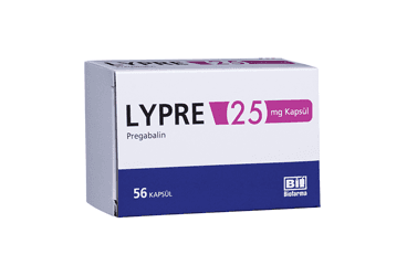 LYPRE 25 MG 56 KAPSUL İlaç Görseli