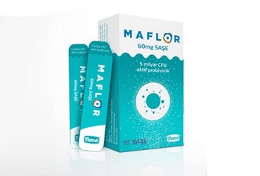 MAFLOR 60 MG GRANUL ICEREN SASE (4 SASE) İlaç Görseli