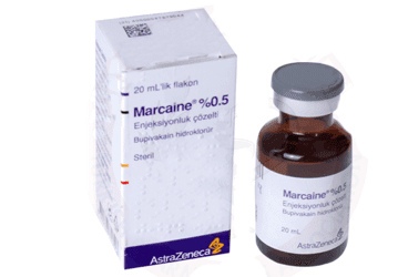 MARCAINE %0,5 ENJEKSIYONLUK COZELTI İlaç Görseli