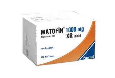 MATOFIN 1000 MG 100 XR TABLET İlaç Görseli