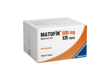 MATOFIN 500 MG 100 XR TABLET İlaç Görseli