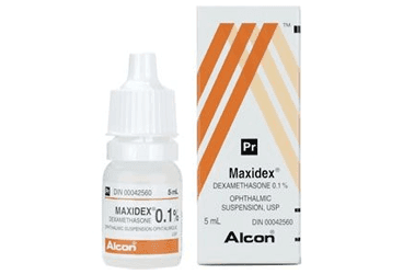 MAXIDEX %0,1 STERIL OFT. SUSPANSIYON (5 ML) İlaç Görseli