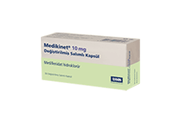 MEDIKINET 10 MG DEGISTIRILMIS SALIMLI KAPSUL (30 KAPSUL) İlaç Görseli