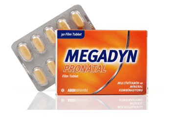 MEGADYN PRONATAL 30 FILM TABLET İlaç Görseli