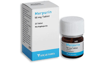 MERPURIN 50 MG 25 TABLET İlaç Görseli
