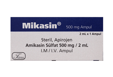 MIKASIN 500 MG 1 AMPUL İlaç Görseli