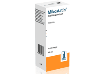 MIKOSTATIN 100.000 IU/ML ORAL SUSPANSIYON (48 ML) İlaç Görseli