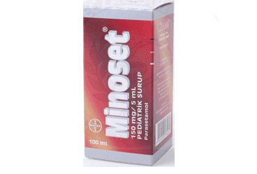 MINOSET 150MG/5 ML 100 ML PEDIATRIK SURUP İlaç Görseli