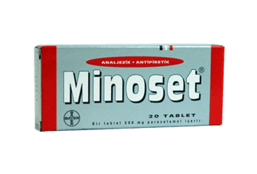 MINOSET 500 MG 20 TABLET İlaç Görseli