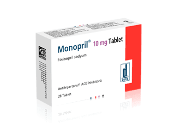 MONOPRIL 10 MG 28 TABLET İlaç Görseli