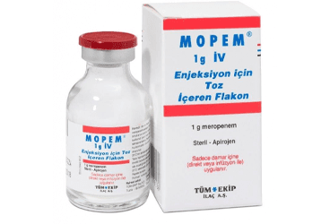 MOPEM 1 GR IV ENJEKTABL TOZ ICEREN 1 FLAKON İlaç Görseli