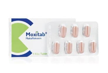 MOXITAB 400 MG 7 FILM TABLET İlaç Görseli