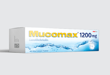 MUCOMAX 1200 MG 20 EFERVESAN TABLET İlaç Görseli