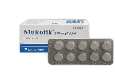 MUKOTIK 250 MG 30 TABLET İlaç Görseli