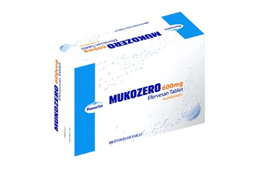 MUKOZERO 600 MG 20 EFERVESAN TABLET İlaç Görseli