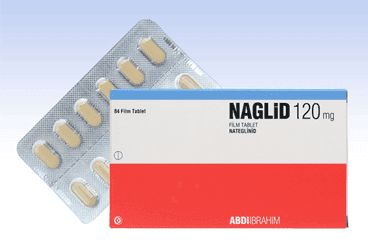 NAGLID 120 MG 84 TABLET İlaç Görseli