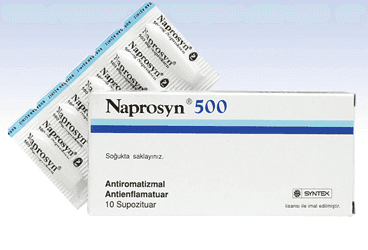 NAPROSYN 500 MG 10 SUPOZITUVAR İlaç Görseli