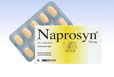 NAPROSYN CR 750 MG UZATILMIS SALIMLI TABLET (10 TABLET) İlaç Görseli