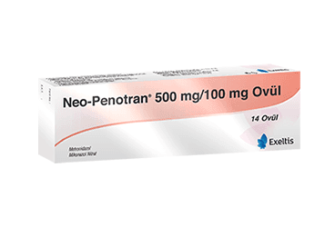 NEO-PENOTRAN 500 MG/ 100 MG 14 OVUL İlaç Görseli