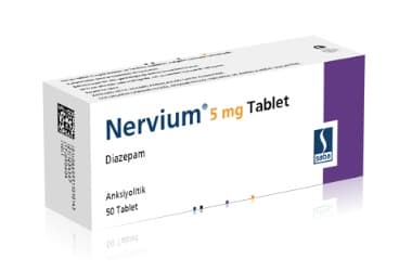 NERVIUM 5 MG 50 TABLET İlaç Görseli