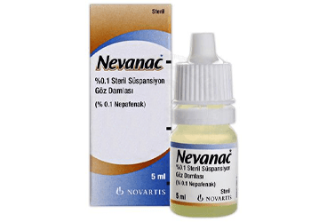 NEVANAC %0,1 STERIL SUSPANSIYON GOZ DAMLASI 5 ML İlaç Görseli