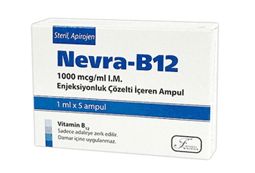 NEVRA-B12 1000 MCG/ML 5 AMPUL İlaç Görseli