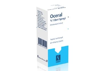 OCERAL %1 DERI SPREYI (20 ML) İlaç Görseli