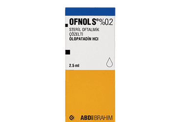 OFNOL-S %0,2 STERIL OFTALMIK COZELTI 2,5 ML İlaç Görseli