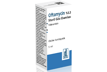 OFTAMYCIN % 0,3 GOZ DAMLASI, COZELTI (5 ML) İlaç Görseli