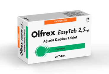 OLFREX EASY TAB 2,5 MG 28 AGIZDA DAGILAN TABLET İlaç Görseli