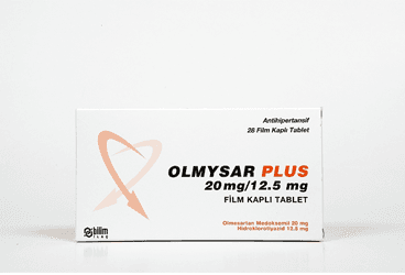 OLMYSAR PLUS 20 MG/12,5 MG 28 FILM KAPLI TABLET İlaç Görseli
