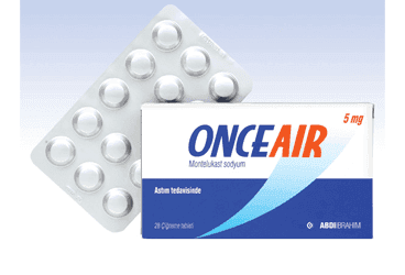 ONCEAIR 5 MG 28 CIGNEME TABLET İlaç Görseli