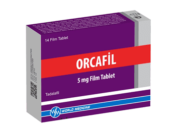 ORCAFIL 5 MG FILM KAPLI TABLET (14 TABLET) İlaç Görseli