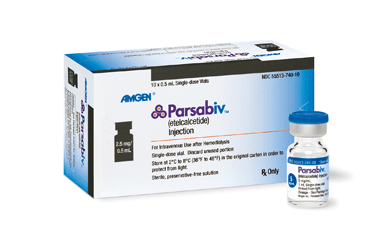PARSABIV 2,5 MG /0,5 ML IV ENJEKSIYONLUK COZELTI (6 FLAKON) İlaç Görseli