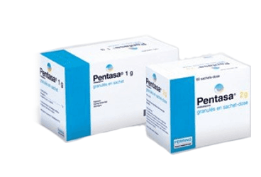 PENTASA UZATILMIS SALIMLI GRANUL 1 G 50 SASE İlaç Görseli