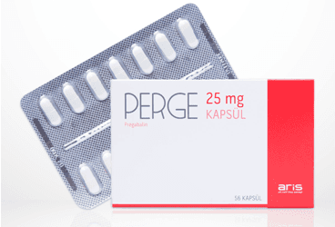 PERGE 25 MG 56 KAPSUL İlaç Görseli