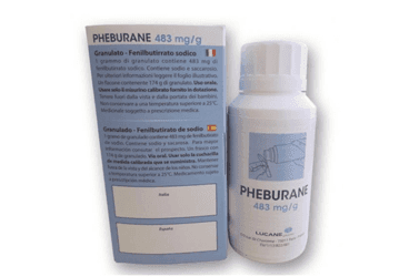 PHEBURANE 483 MG/G 174 G GRANULE İlaç Görseli