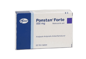 PONSTAN FORT 500 MG 20 TABLET İlaç Görseli