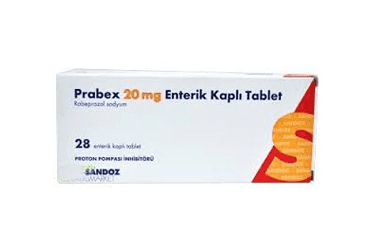 PRABEX 20 MG 14 ENTERIK KAPLI TABLET İlaç Görseli