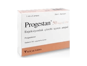 PROGESTAN 50 MG/ML IM ENJ. COZ. ICEREN 5 AMPUL İlaç Görseli